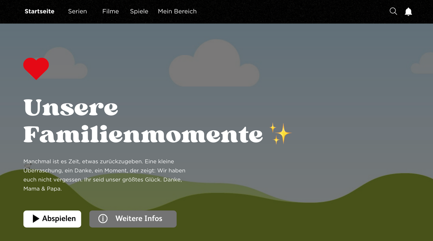 LovFlix – Dein persönlicher Film