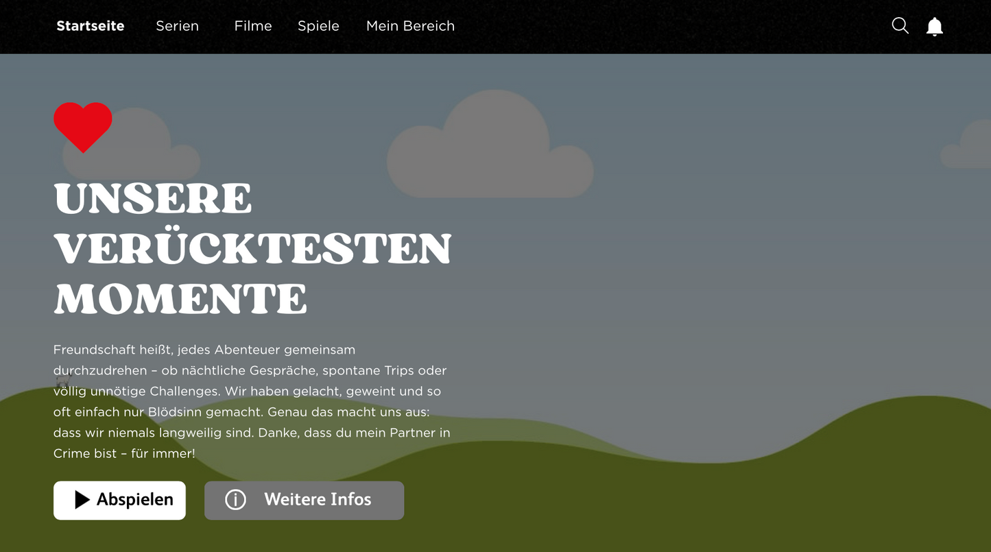 LovFlix – Dein persönlicher Film