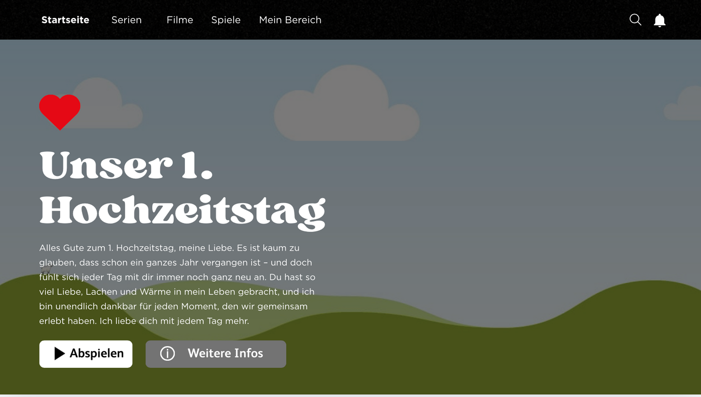 LovFlix – Dein persönlicher Film