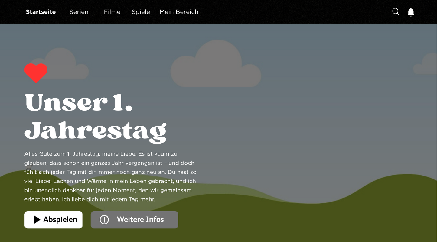 LovFlix – Dein persönlicher Film