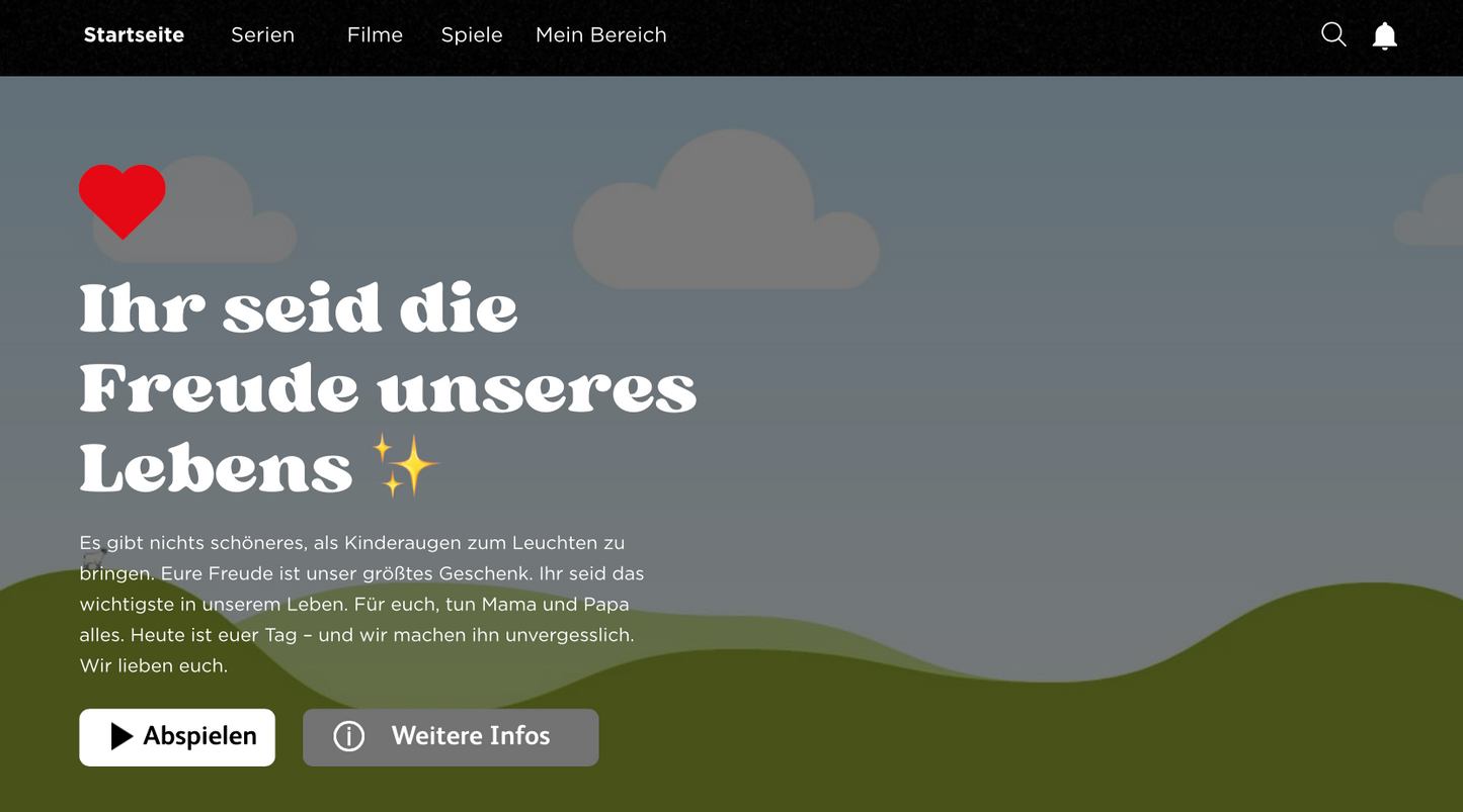 LovFlix – Dein persönlicher Film