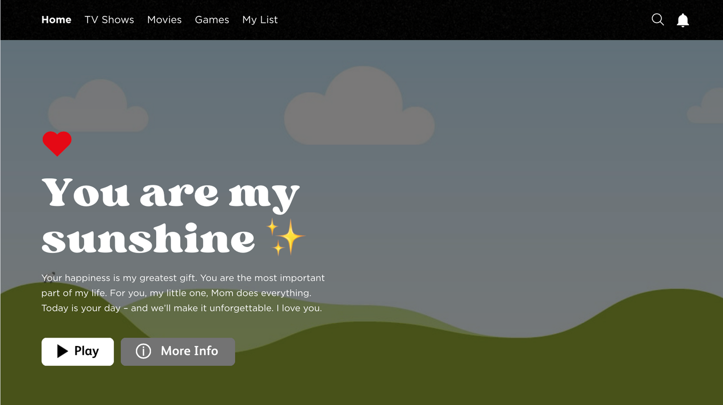 LovFlix - Your personalised Movie