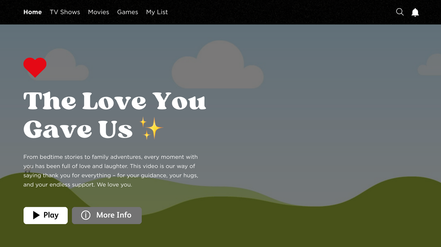 LovFlix - Your personalised Movie